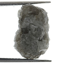 BIG Grey Color 10.37 Ct Raw Loose Rough Raw Natural Diamond For Ring - £152.27 GBP