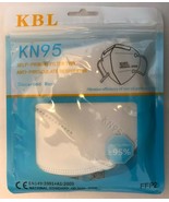 50 Pcs White KN95 FFP2 Protective 5 Layer Face Mask BFE 95% Disposable K... - £20.40 GBP