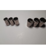 Lot of 6 CRAFTSMAN 1/2 Drive 5-12 Point 1-6 Pt Metric Sockets 13-15, 17-19 - $278.06 MXN