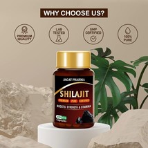 Himalayan Premium Pure Shilajit Certified Cap - 60 Caps Improves VIGOR-VITALITY - £8.12 GBP