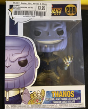 NEW Funko Pop! Thanos #289 Marvel Avengers Infinity War Vinyl Bobblehead... - £13.92 GBP