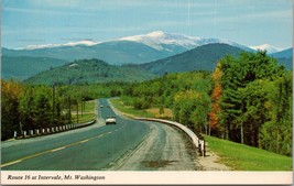 Route 16 at Intervale Mt Washington New Hampshire Postcard PC398 - £3.98 GBP