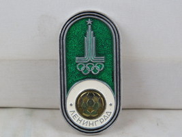 Vintage Olympic - Moscow 1980 Soccer Leningrad Location - Stamped Pin - £11.99 GBP