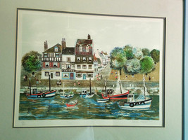 Brenda Noble Artist Framed Color Signed By Artist 198 of 200 Lithograph - £268.61 GBP