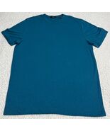 Theory Essential Crew Neck Tee T-Shirt Men Jade Short Sleeve Designer Sz... - $37.98