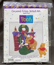 Disney Winnie The Pooh Santa Pooh Counted Cross Stitch Kit #34012 - $13.09