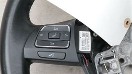 09 - 17 Volkswagen CC Eos Golf 3-Spoke Multifunction Steering Wheel Blck Leather image 7