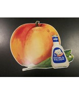 vintage 12&quot; grocery store produce display ad. Peach Roka Blue Cheese Dre... - €8,57 EUR