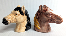 Rivers Edge Ceramic Horses Salt and Pepper Shakers 3.5 x 3 x 1.5-inch Gi... - $241.38 MXN