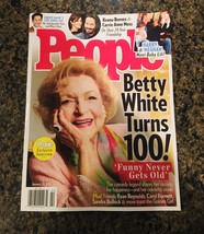 Betty White Turns 100 - People Magazine January 2022 Mint No Label Newsstand - £22.37 GBP