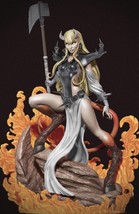 1/8 300mm 3D Print Model Kit Beautiful Girl Woman Succubus Demon Unpainted - £102.90 GBP