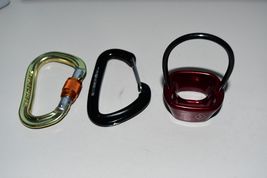 two Black Diamond Carabiner with ATC Belay/Rappel Device#7 1a - $29.70