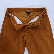 ANA A New Approach Brown Corduroy Women's Straight Fray Leg Pants Size 4 (27×28) image 13