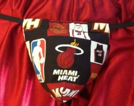 New Sexy Mens MIAMI HEAT Basketball Gstring Thong Lingerie NBA Underwear - £14.89 GBP