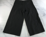 Comfy USA Pants Womens Small Black Lightweight Wide Leg Linen Culottes L... - $42.56