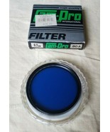 Vintage Cam-Pro Filter 62mm 80A Dark Blue Ununsed in original Box - £11.34 GBP
