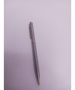 Vintage PHILIP MORRIS Ballpoint Pen (needs refill) Tobacciana SATIN STAI... - $161.57 MXN