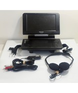 Panasonic DVD-LS855 Black 8.5-inch Widescreen Portable DVD Player w/ Hea... - $49.49