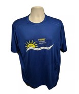 2019 HITS Triathlon Series Hudson Valley NY Run Mens Medium Blue Jersey - $19.80