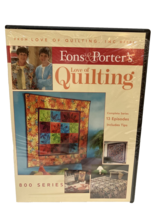 Fons &amp; Porter&#39;s DVD Love of Quilting 800 Series 2005 NEW &amp; Sealed 13 Episodes - £10.22 GBP
