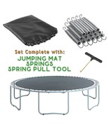 Replacement Trampoline Jumping Mat 6 8 9 10 12 13 14 15 16 ft + Springs ... - $2,010.54 MXN+