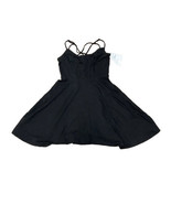 NEW Abound x Nordstrom | Black Spaghetti Strap Swing Dress Pockets Size ... - $285.10 MXN
