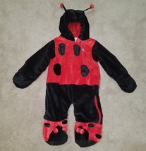 Celebration Creations Ladybug Halloween Costume Red Black Dot Baby 9-12 ... - $15.11
