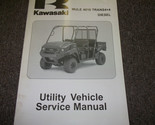 2009 Kawasaki Mule 4010 Trans 4X4 Diesel Utility Service Réparation Shop... - £19.19 GBP