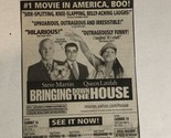 Bringing Down The House Vintage Movie Print Ad Steve Martin Queen Latifa... - £4.72 GBP