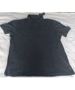 John Varvatos Men&#39;s Short Sleeve Open Collar Polo Shirt Marbel Wash Look... - $719.06 MXN