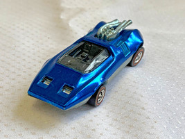 1969 Mattel Hot Wheels Redline Peeping Bomb Spectraflame Blue Diecast 1:64 Car  - £120.15 GBP