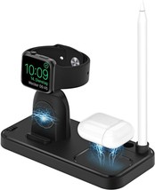 Charger Stand Compatible With Apple Watch, 3 in 1 Wireless Charging Station - $22.24