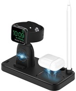 Charger Stand Compatible With Apple Watch, 3 in 1 Wireless Charging Station - £17.47 GBP