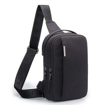Shoulder Chest Sling Bag For Men Husband Waterproof Backpack Handbag Cross Waist - £25.26 GBP