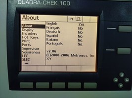 Metronics Inc Quadra-chek 100 V2.06 Digital Readout Interface Quadrachek100 - £1,690.92 GBP