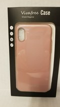 Vivafree Case Simple Elegance iPhone X Case. Rose Gold. - £4.92 GBP
