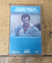 The Very Best of Conway Twitty MCA Cassette Tape - £5.48 GBP