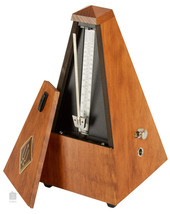 Wittner Bell Walnut High Polish #813-Gloss Finish Wood Key Wound Metronome - $4,504.93 MXN