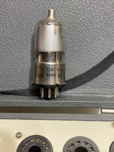 RCA JAN 6K7GT VT-86B tube,tested strong!,metal base,6K7G,6K7,radio,pentode - $6.16