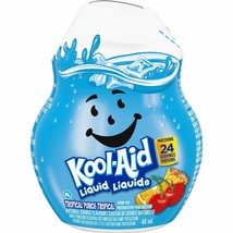 3 X Kool-Aid Tropical Punch Flavor Liquid Drink Mix 48ml/1.62 oz Each Free Ship. - £17.79 GBP