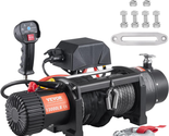 13,000 Lb Load Capacity Nylon Rope Winch, IP67 3/8” X 85Ft ATV Winch wit... - $434.03