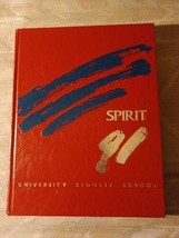 University Liggett School 1991 Yearbook Spirit Hardcover Vintage Damaged Spine - £15.82 GBP