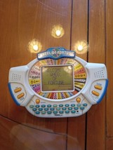 TIGER Wheel of Fortune Handheld Electronic Game w/ Cartridge 1998 No Sound - £11.17 GBP