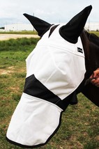 Equine Horse  Light Weight Fly Mask Summer Spring Airflow Mesh 73201N - $276.16 MXN