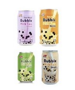 Rico 4 Different Flavor Bubble Milk Tea Drink 12.3 Oz (4 Cans In All) - £27.76 GBP