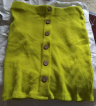 Forever 21 Lime Green Forever 21 Skirt Size M-Brand New-SHIPS N 24 HOURS - $22.65