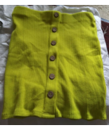 Forever 21 Lime Green Forever 21 Skirt Size M-Brand New-SHIPS N 24 HOURS - $31.07 CAD
