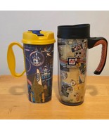 Walt Disney World Parks 40th &amp; 50th Anniversary Plastic Coffee Mug Tumbl... - $19.75