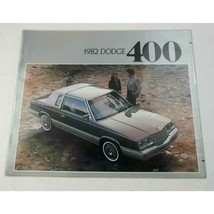 Dodge 400 1982 Color Sales Brochure Literature - $12.99