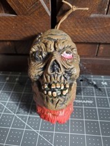 Halloween Nightview Seasons Latex Shrunken Severed Head Prop Trader Sam&#39;s Voo 1 - £12.66 GBP